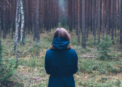 I took this photo of my wife on a day excursion to Ķemeri National Park in Latvia.
