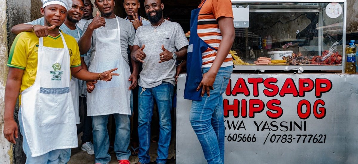 African street food vendors